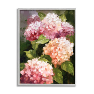 Hortensias roses en fleurs par Ziwei Li