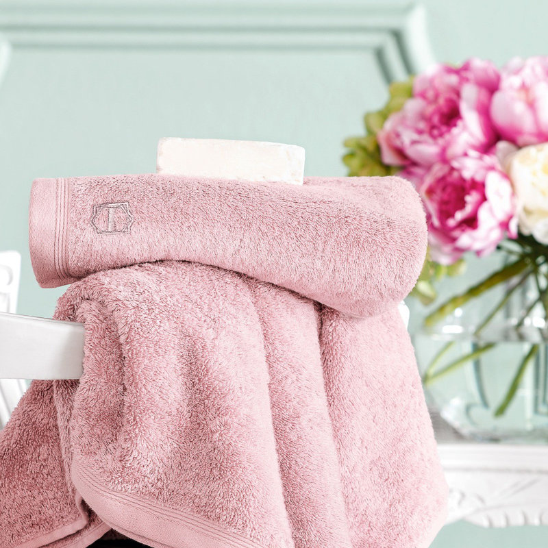 Poitiers Hand Towel, Pink