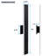 Applique murale d'extérieur à DEL, 2400 lumens, 5CCT, IRC à intensité variable, angle de 120 °, ETL, noir - Luminaire d'extérieur moderne-988784675