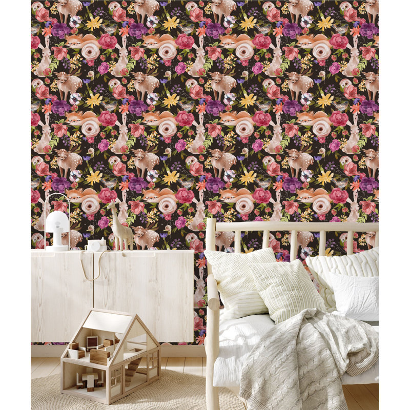 Panneau de papier peint Trill, Papier, L 18,75 po x l 25 po