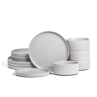 Stone Lain Haven 16-Piece Dinnerware Set Stoneware