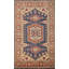 Tapis oriental fait à la main bleu Viss 6 x 9