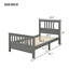 Lit plateforme simple en bois-88580941