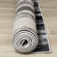 Tapis gris à motif abstrait Lachlan-33165523