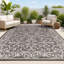 Tapis texturé rétro pour l'extérieur, filigrane, Charleston