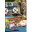 4 Person Tweed effect Fitted Picnic Hamper-1382697177