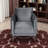 Velvet Accent Chair with Channel Tufting - Contemporary Elegance-576730941
