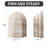 Natural Travertine Bookshelf Bookend Bracket