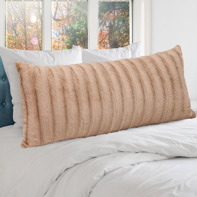 Faux Fur Throw Pillow