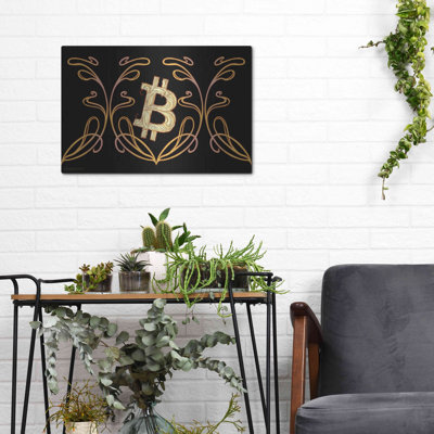 «Art Nouveau Bitcoin Gold» par Katalina Ooma