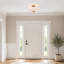 Plafonnier semi-encastré 3 lumières Modern-1662911807