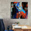 «Inverted Abstract Colorful Flows 12» par Irena Orlov, impression sur toile giclée sur toile-1005825051