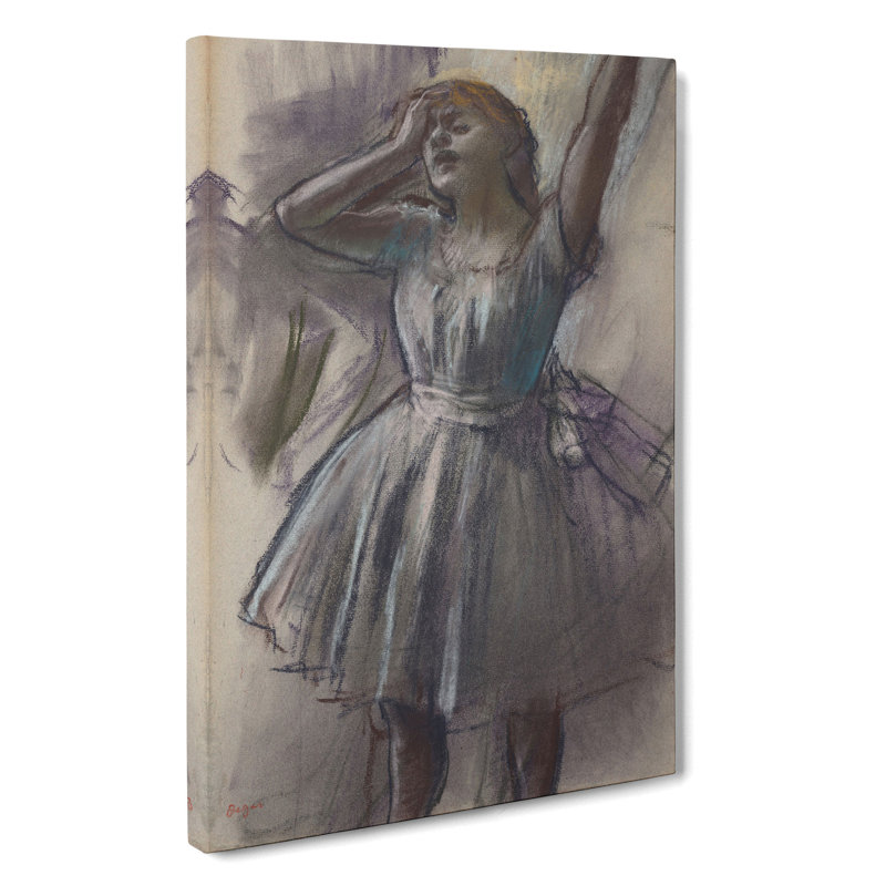 Study of a Ballet Ballerina Dancer Vol.5 by Edgar Degas - Wrapped Canvas, 50cm H x 35cm W x 3cm D