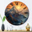 Horloge murale Mystical Glorious Mountain-93379830