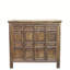 Armoire en orme à 4 panneaux de style Ming