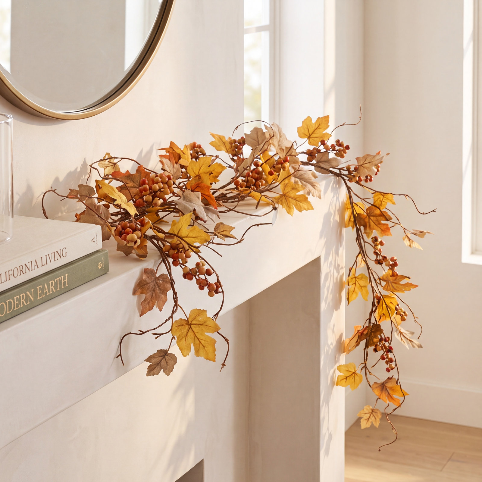 4'' in. Faux Garland
