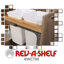 Poubelle escamotable en bois Rev-A-Shelf -87351296-87351295