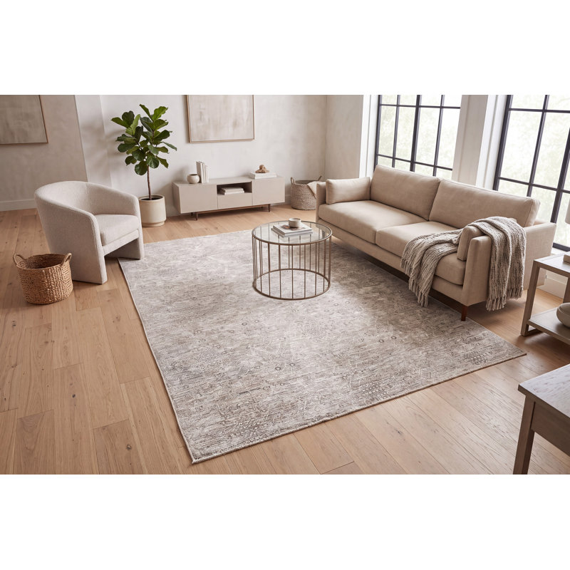 Tapis rectangulaire Racha, Rectangle 5 pi 3 po x 7 pi 7 po