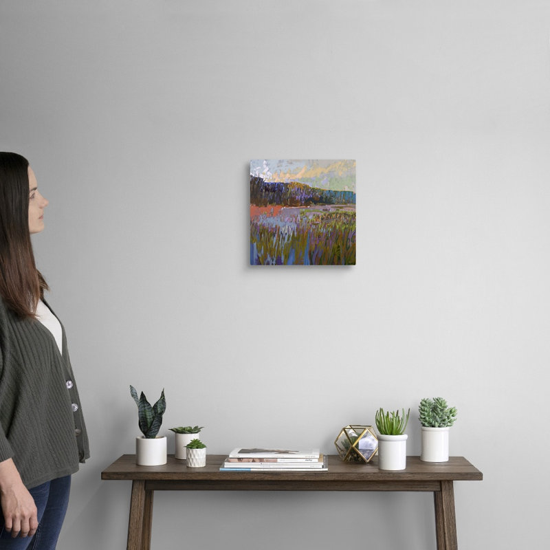 «More Than the Eye Can See» par Jane Schmidt, reproduction sur toile, Toile tendue, H 12 po x l 12 po x P 1,25 po