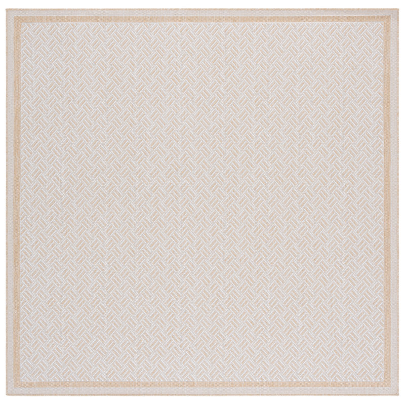 Terrace 800 Geometric Indoor/Outdoor Rug, Square 6'7"