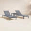 Lift 3 Piece Chaise Lounge Set - Black/Black-1608146943