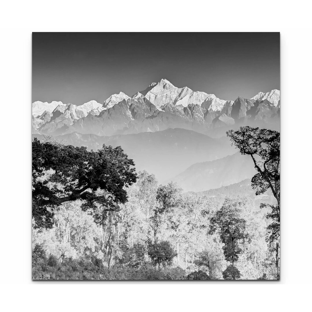 Leinwandbild Kanhenjunga Mountain - Sikkim, Indien