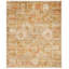 Oushak Oriental Hand-Knotted Wool Gold/Brown Area Rug-1202201709