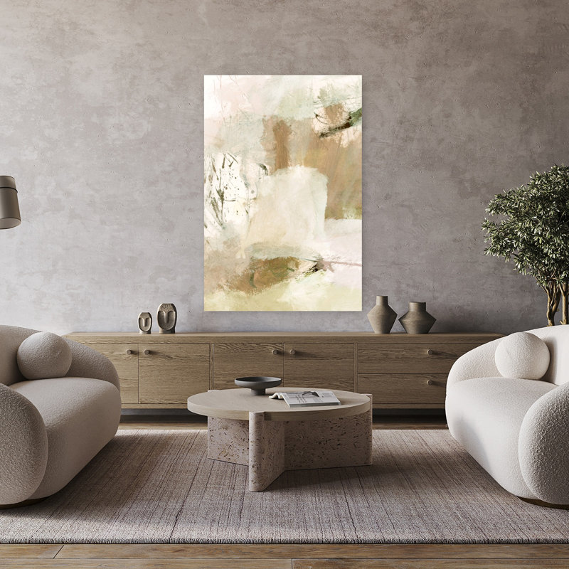 Art contemporain contemporain abstrait, H 48 po x l 32 po