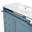 Meuble-lavabo de 36 po avec lavabo supérieur, meuble-lavabo moderne avec 2 tiroirs et tiroir escamotable, meuble-lavabo simple-1266079324-1266079320-1266079315