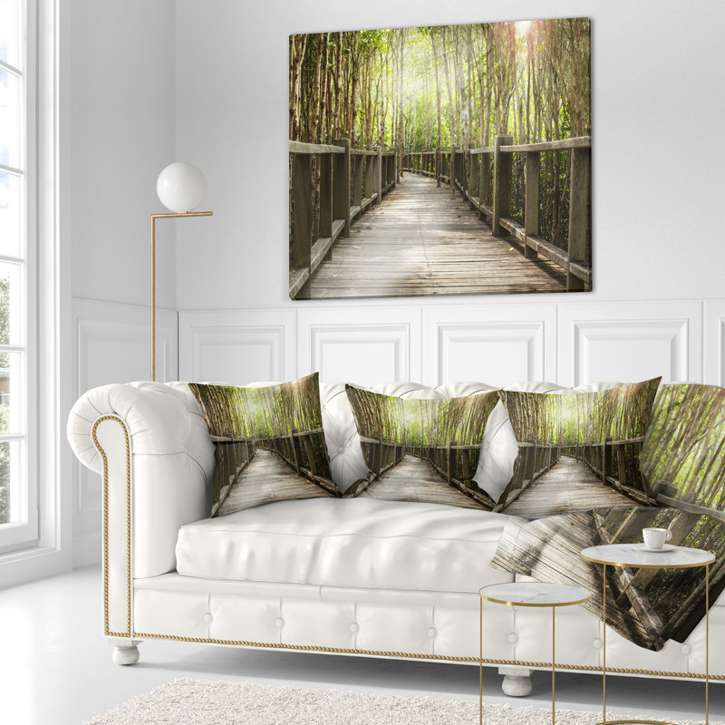 Coussin Landscape, Rectangulaire, 12 po x 20 po