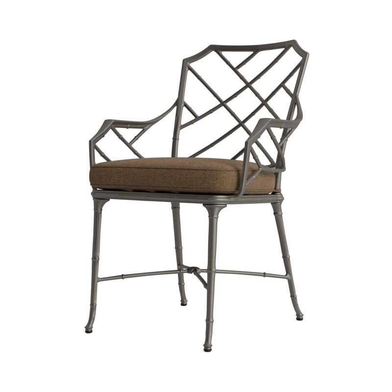 Calcutta Outdoor Dining Chair, Fusion Moccasian, Mica
