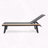 Chaise Lounge Attached Side Table Adjustable Seating Positions