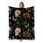 Skulls Butterflies Floral
