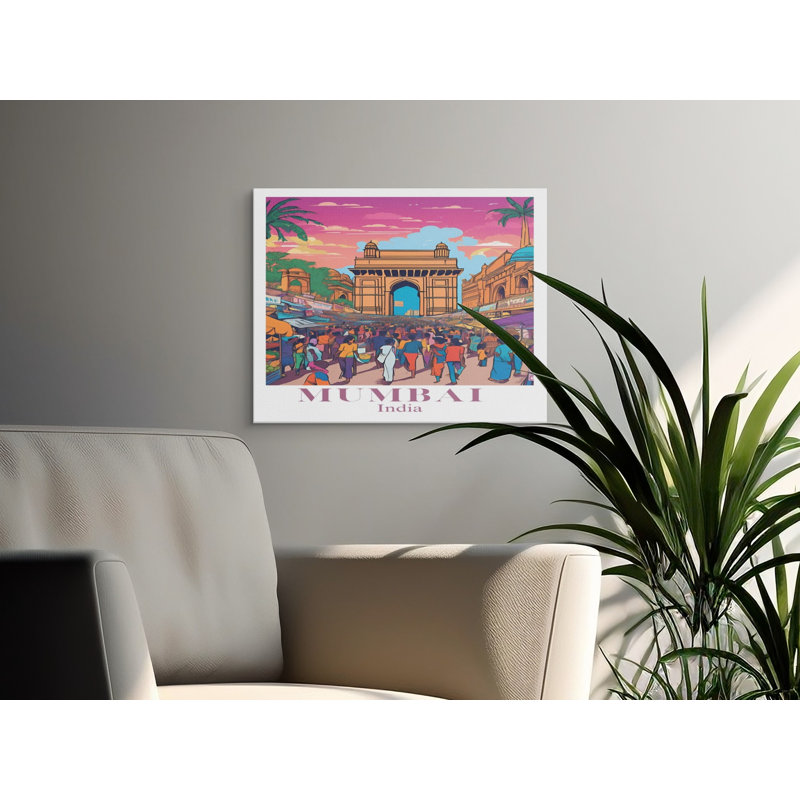Nunes Wrapped Canvas Print Set, 16x12
