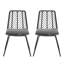 DEJA CHAIR, 2PCS avec 2 coussins