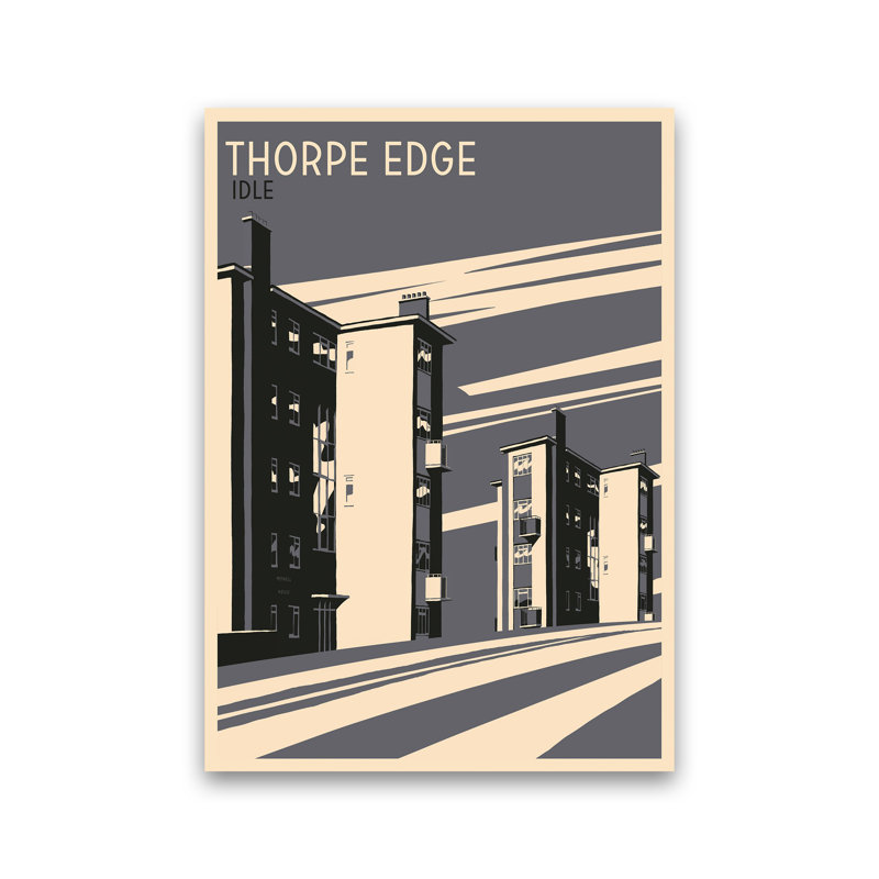 Thorpe Edge, Idle Portrait by Richard O'Neill - Print, 40cm H x 30cm W x 1cm D, Unframed