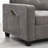 104" Chenille Tufted Upholstered Sectional with a Movable Ottoman and 2 Multifunctional Consoles-1728405709