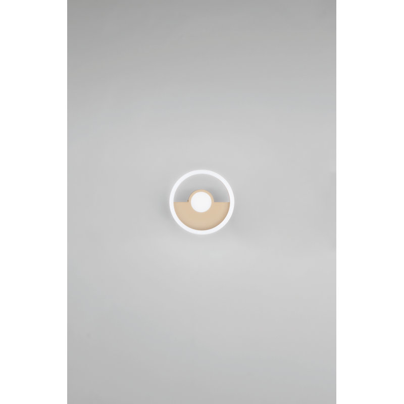 Aucion Flush Mount, Gold