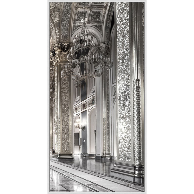 Opulent Interior Triptych 3 Print by Lillian August