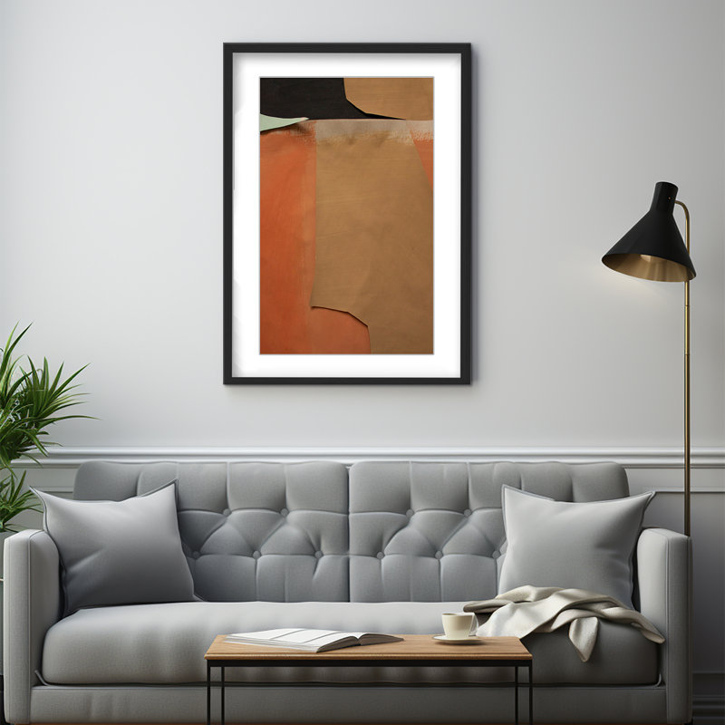 Harmony In Abstraction: Gai, 40" H x 30" W