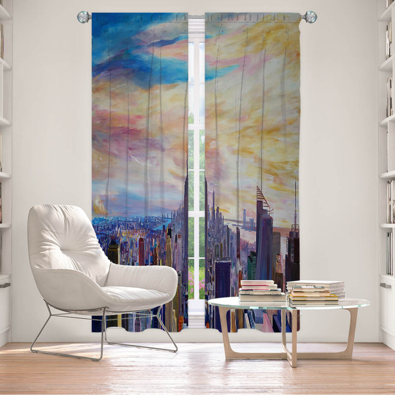 Ahrendt Room Darkening Curtain Pair, 20" W x 82" L