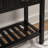 4-Drawer Wood Console Table with Shelf-1001361907