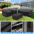Patio Furniture Set Covers for 4 Piece Outdoor Conversation Set-777180094