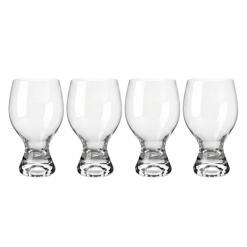 Mikasa Gaia Goblet Glasses, Set of 4