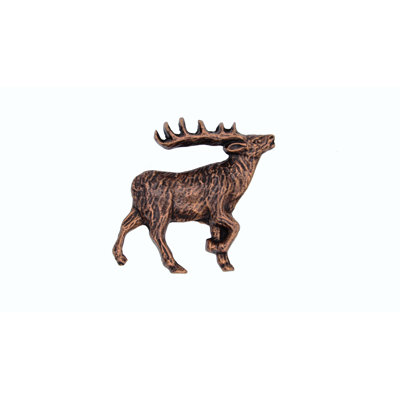 Oversized 1 22/25" Elk Novelty Knob