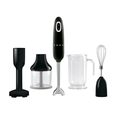 SMEG 50's Retro Style Hand Blender with accessories