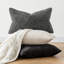 Paquet de 2 housses de coussin de Noël Housse de coussin décorative moderne Boho Housse de coussin en chenille douce pour canapé-lit de salon-120930313