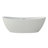 Fslefay 53'' Freestanding Bathtub Solid Surface Deep Soaking Tubs