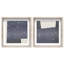In Blue Set Shadowbox Abstract Print by Oliver Gal, Black Frame, 12 x 12-1914906595-1914906597