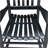 Wooden Porch Rocker Chair  Black, Without Mat-1390677650
